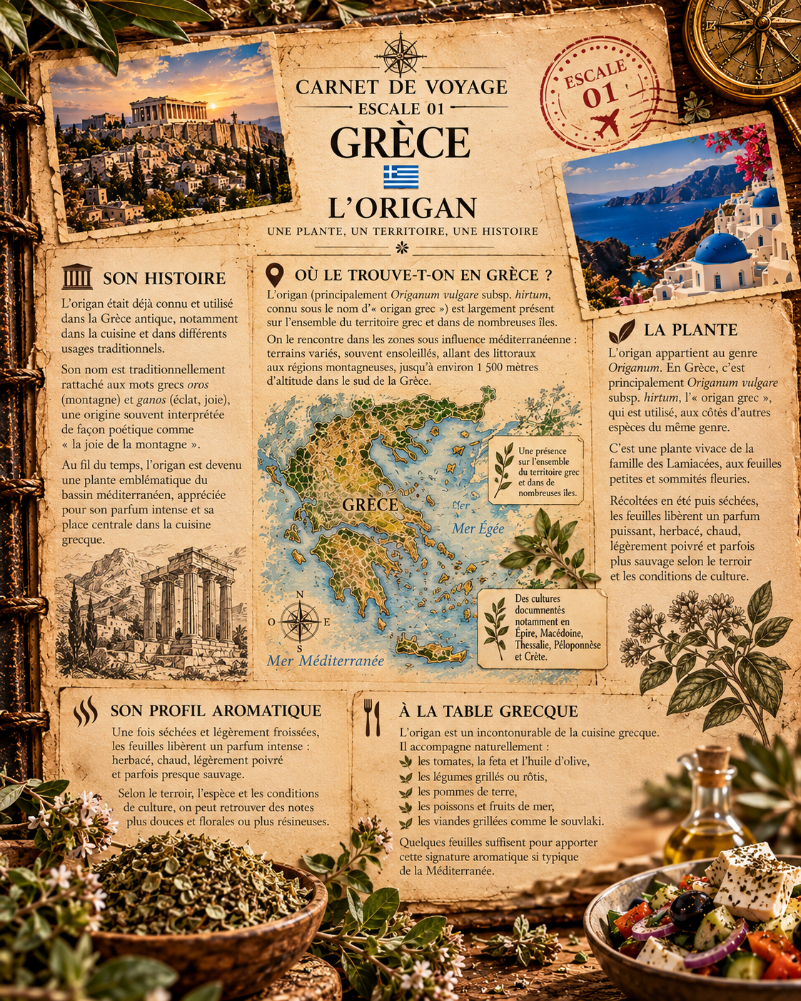 ESCALE 01 🇬🇷 GRÈCE — L’ORIGAN