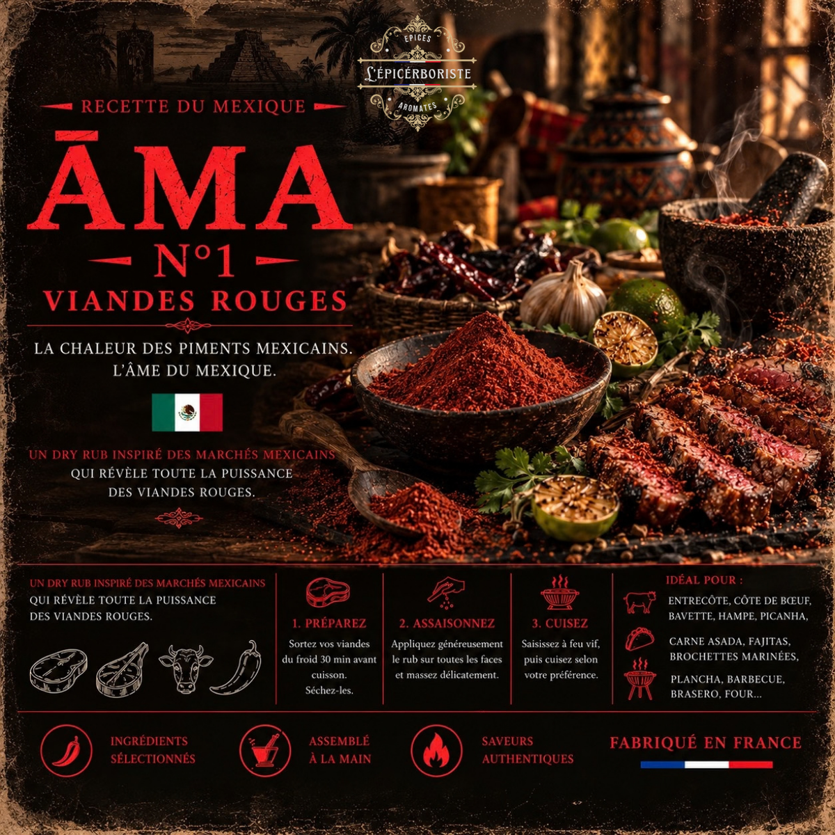 ĀMA N°1 - Viandes Rouges - 25gr