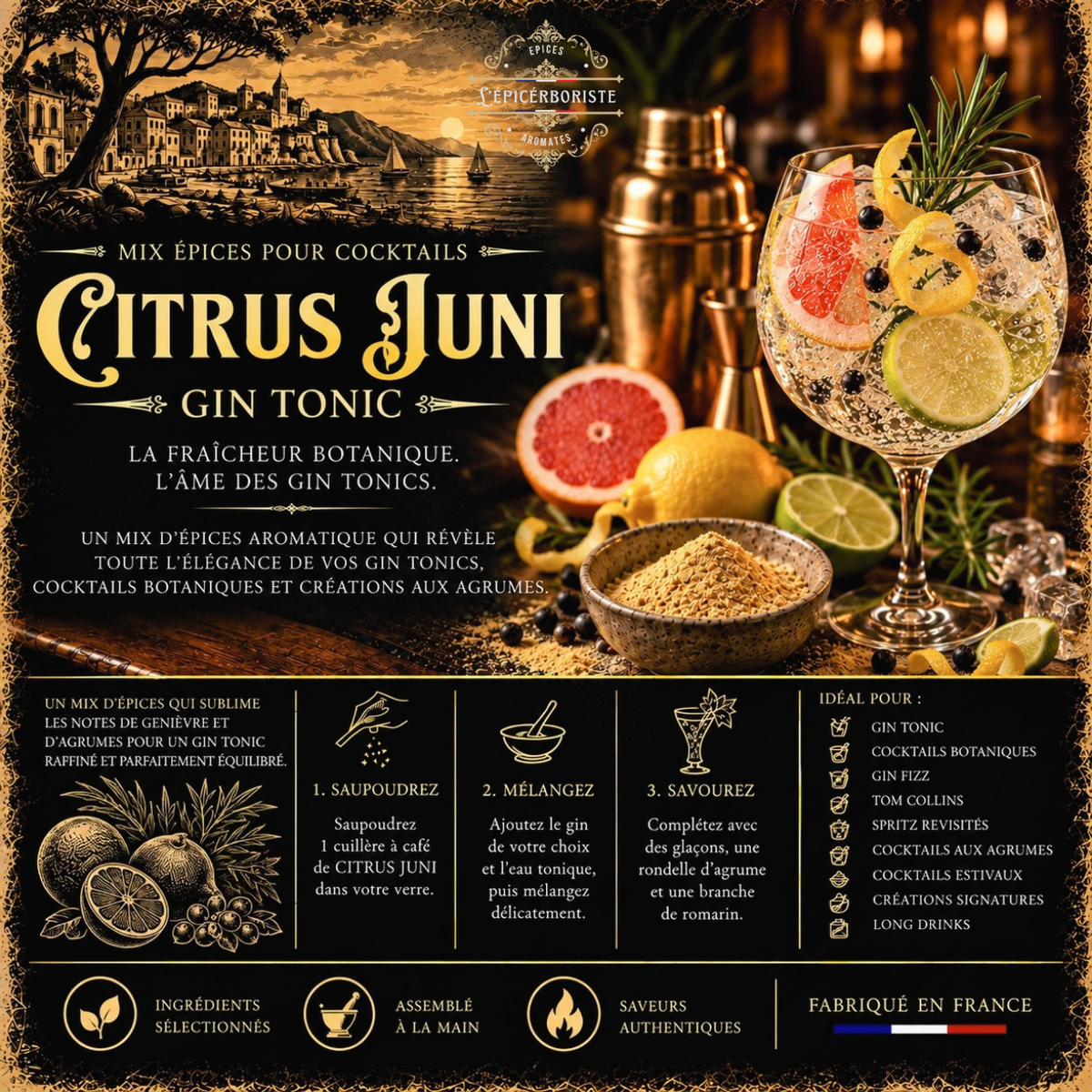 Cocktail N°5 - CITRUS JUNI - 25gr