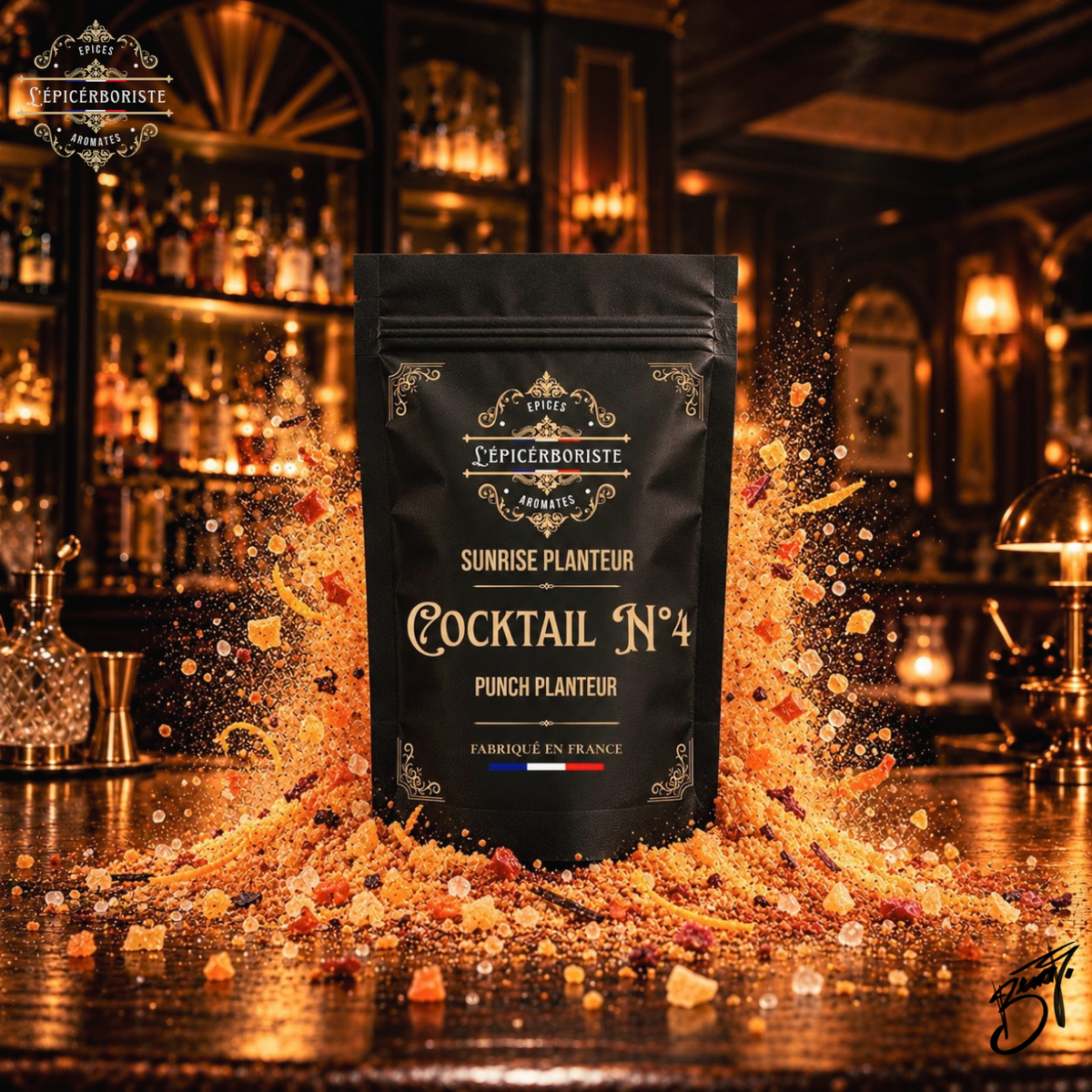 Cocktail N°4 - SUNRISE PLANTEUR - 25gr